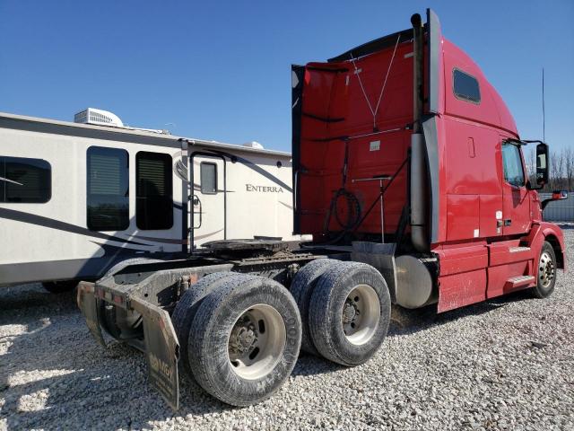 4V4NC9EH3DN148463 - 2013 VOLVO VN VNL RED photo 4