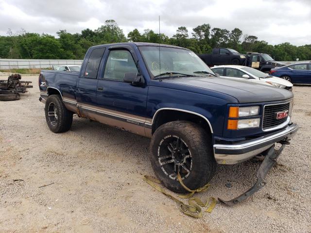 2GTEK19R4W1543484 - 1998 GMC SIERRA K1500 BLUE photo 4