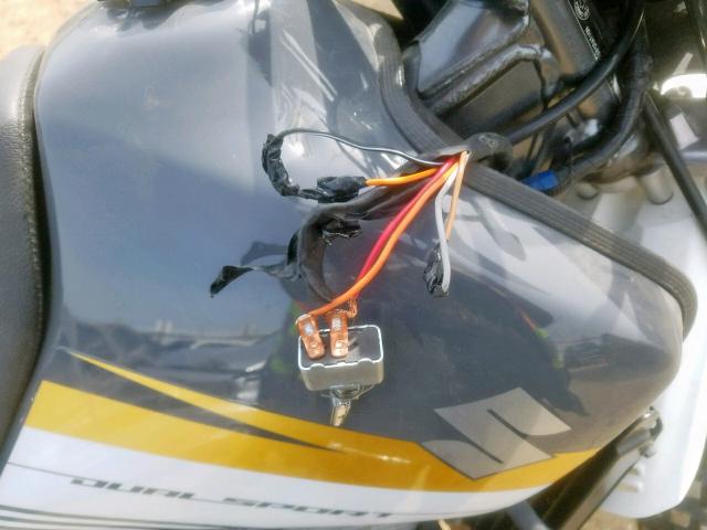 JS1SP46A0F2100991 - 2015 SUZUKI DR650 SE  photo 9