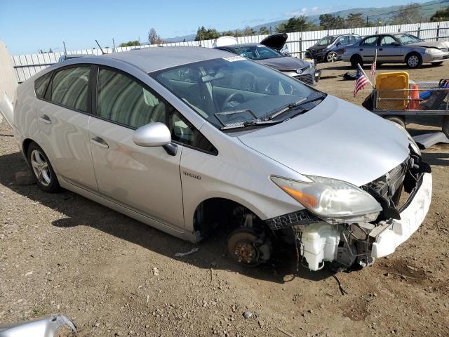 JTDKN3DU9A0189726 - 2010 TOYOTA PRIUS SILVER photo 4