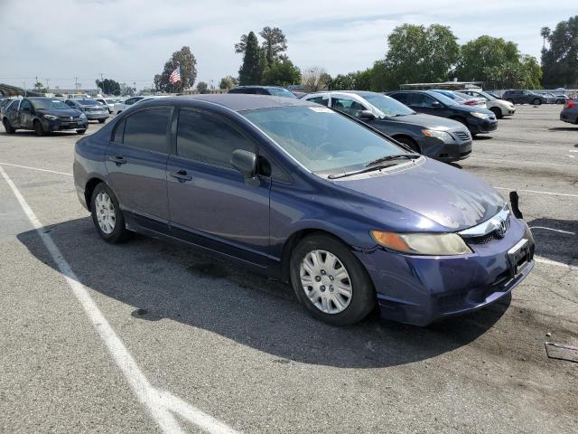 2HGFA16309H513242 - 2009 HONDA CIVIC VP BLUE photo 4