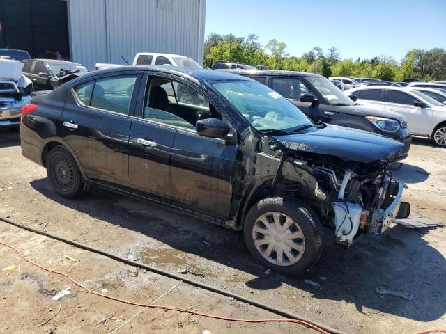 3N1CN7AP1HL813674 - 2017 NISSAN VERSA S BLACK photo 4