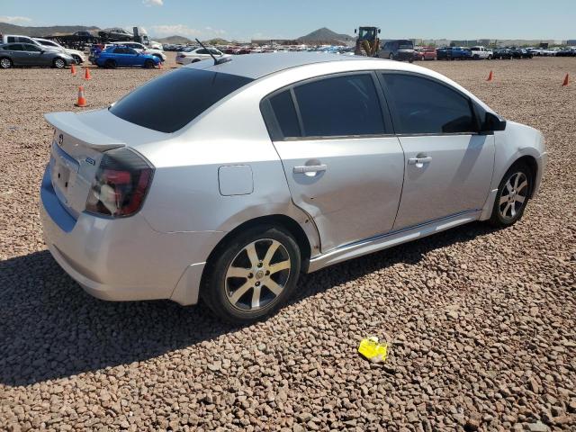 3N1AB6AP3CL762150 - 2012 NISSAN SENTRA 2.0 SILVER photo 3