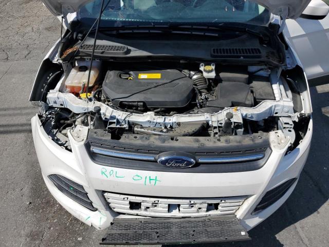 1FMCU0GX1GUC43934 - 2016 FORD ESCAPE SE WHITE photo 11