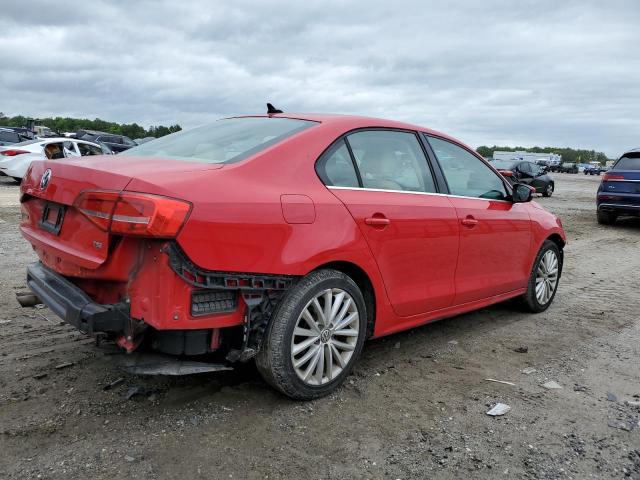 3VWD07AJ9FM324066 - 2015 VOLKSWAGEN JETTA SE RED photo 3