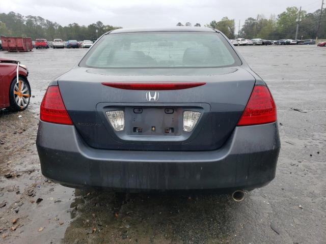 1HGCM56437A229447 - 2007 HONDA ACCORD LX GRAY photo 6