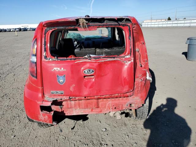 KNDJT2A22B7291831 - 2011 KIA SOUL + RED photo 6