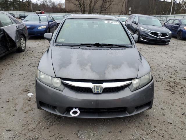 2HGFA1F81AH513556 - 2010 HONDA CIVIC EX GRAY photo 5