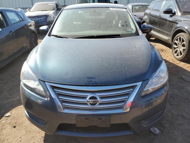 3N1AB7AP3FY251390 - 2015 NISSAN SENTRA S BLUE photo 5