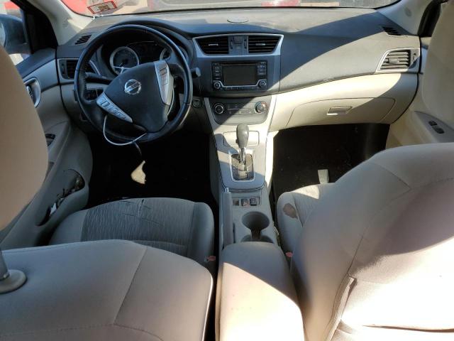 3N1AB7AP3FY251390 - 2015 NISSAN SENTRA S BLUE photo 8