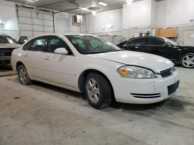 2G1WT55N889124305 - 2008 CHEVROLET IMPALA LT WHITE photo 4