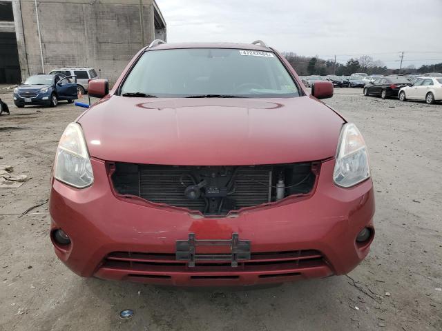 JN8AS5MV7DW631028 - 2013 NISSAN ROGUE S RED photo 5