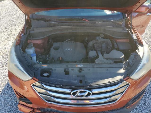 5XYZT3LB7DG005662 - 2013 HYUNDAI SANTA FE S ORANGE photo 11