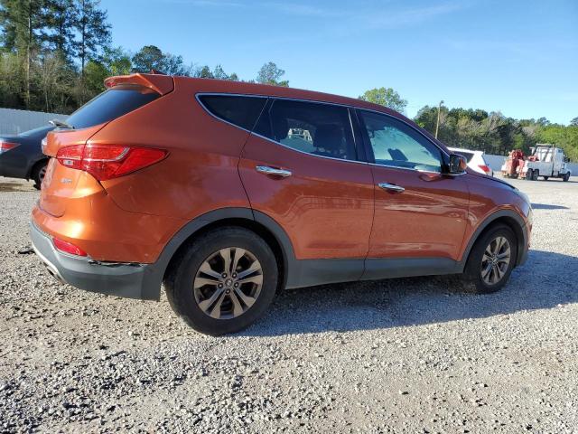 5XYZT3LB7DG005662 - 2013 HYUNDAI SANTA FE S ORANGE photo 3