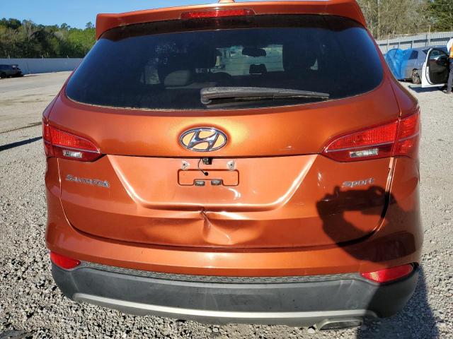 5XYZT3LB7DG005662 - 2013 HYUNDAI SANTA FE S ORANGE photo 6