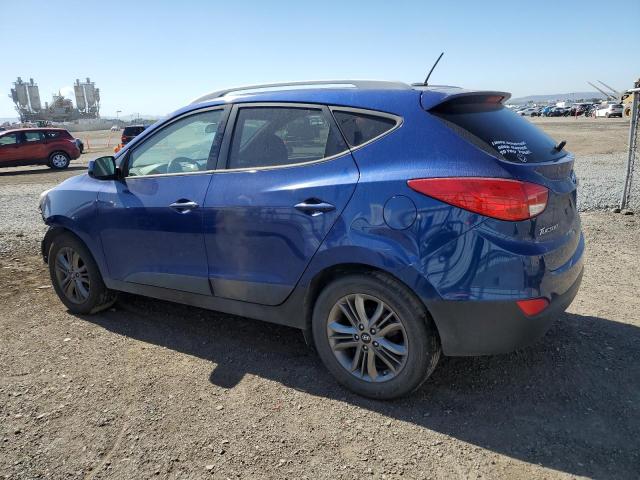 KM8JU3AG9EU805545 - 2014 HYUNDAI TUCSON GLS BLUE photo 2