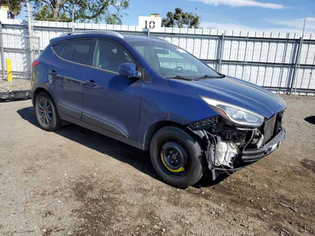 KM8JU3AG9EU805545 - 2014 HYUNDAI TUCSON GLS BLUE photo 4