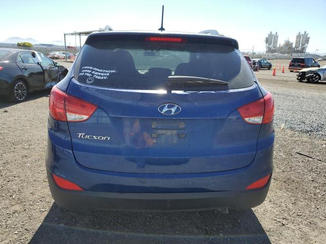 KM8JU3AG9EU805545 - 2014 HYUNDAI TUCSON GLS BLUE photo 6