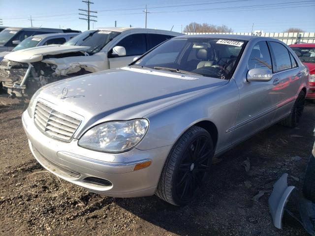 WDBNG76J15A448452 - 2005 MERCEDES-BENZ S 600 SILVER photo 1