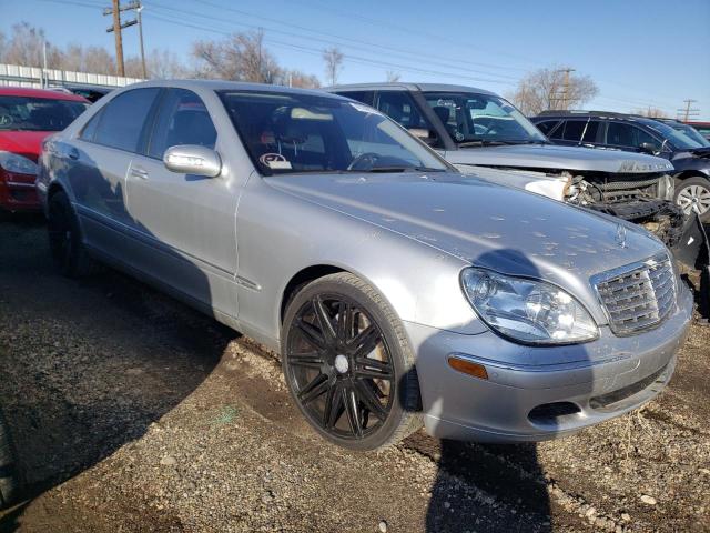 WDBNG76J15A448452 - 2005 MERCEDES-BENZ S 600 SILVER photo 4