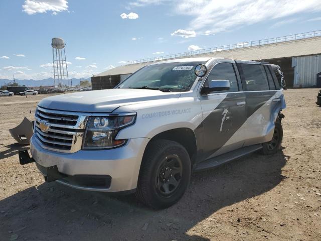 1GNLCDEC4LR178225 - 2020 CHEVROLET TAHOE POLICE SILVER photo 1