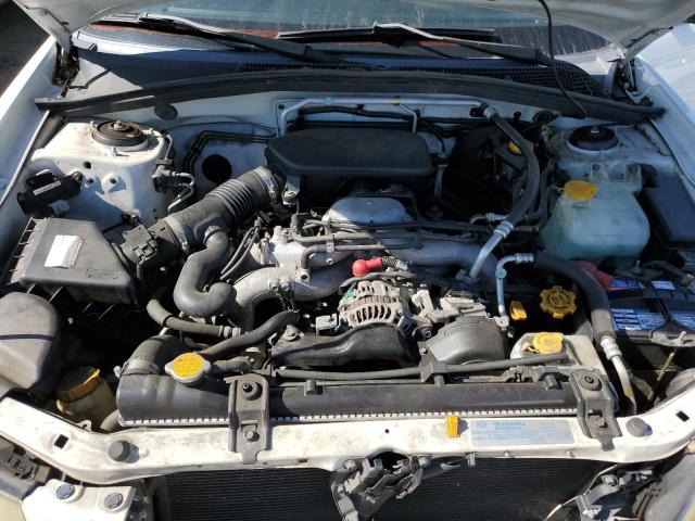 JF1SG65655H723474 - 2005 SUBARU FORESTER 2.5XS თეთრი ფოტო 11