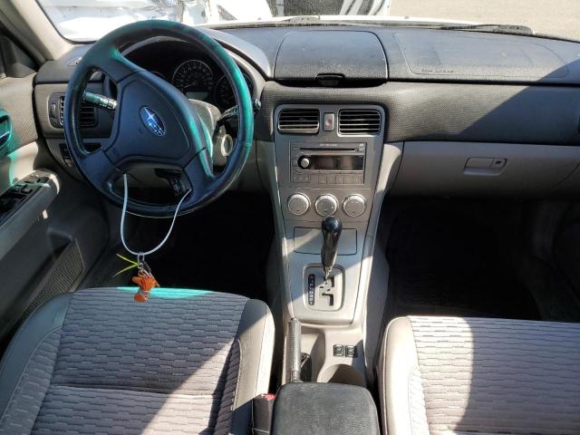JF1SG65655H723474 - 2005 SUBARU FORESTER 2.5XS თეთრი ფოტო 8