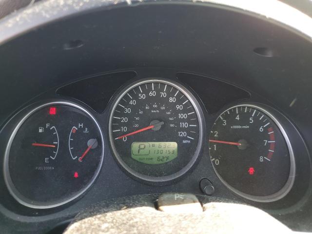 JF1SG65655H723474 - 2005 SUBARU FORESTER 2.5XS თეთრი ფოტო 9