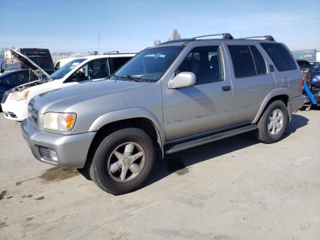 JN8DR09Y11W608063 - 2001 NISSAN PATHFINDER LE GRAY photo 1