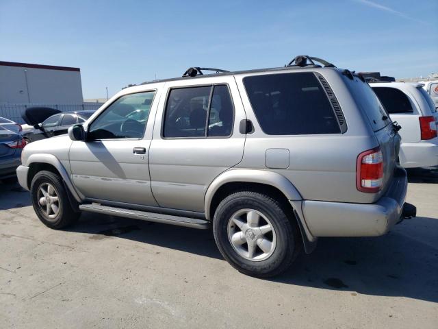 JN8DR09Y11W608063 - 2001 NISSAN PATHFINDER LE GRAY photo 2