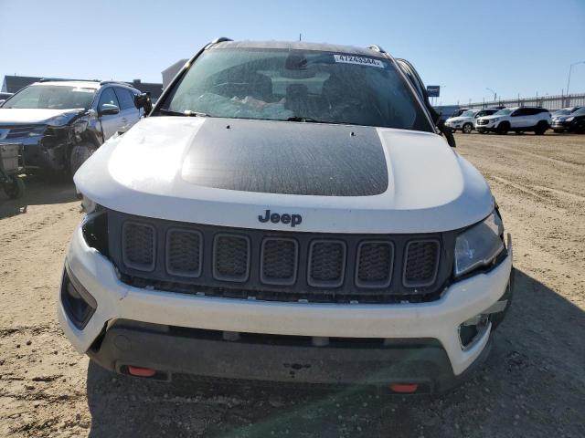 3C4NJDDB5KT772005 - 2019 JEEP COMPASS TRAILHAWK WHITE photo 5