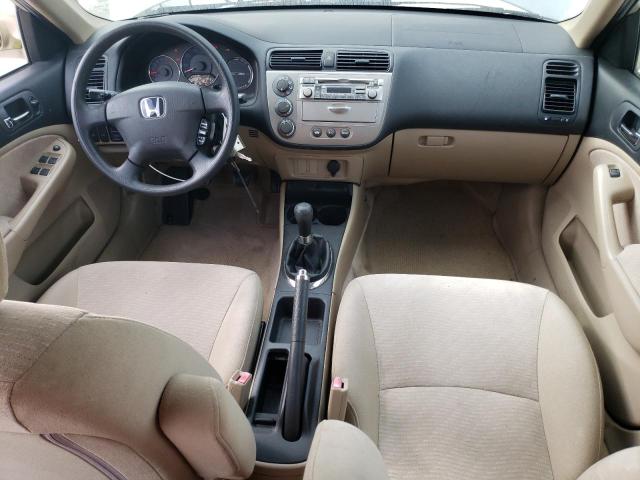 JHMES95653S015344 - 2003 HONDA CIVIC HYBRID BEIGE photo 8