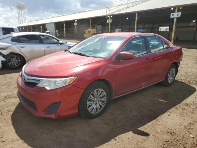 4T1BF1FK4CU566225 - 2012 TOYOTA CAMRY BASE RED photo 1