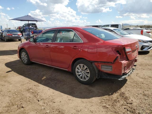 4T1BF1FK4CU566225 - 2012 TOYOTA CAMRY BASE RED photo 2