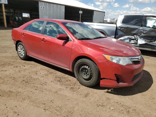 4T1BF1FK4CU566225 - 2012 TOYOTA CAMRY BASE RED photo 4