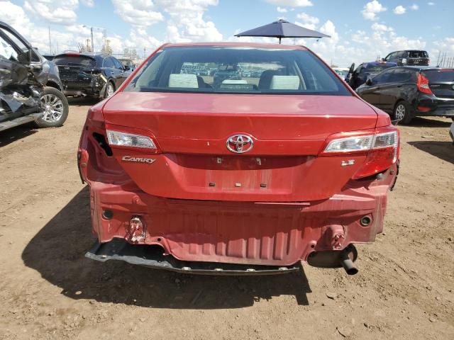 4T1BF1FK4CU566225 - 2012 TOYOTA CAMRY BASE RED photo 6