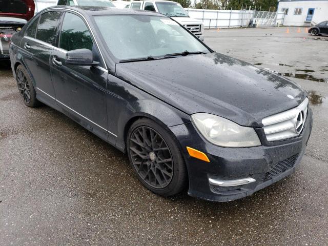 WDDGF4HB2DR261762 - 2013 MERCEDES-BENZ C 250 BLACK photo 4