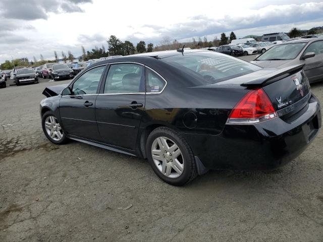 2G1WB5EK3B1331408 - 2011 CHEVROLET IMPALA LT BLACK photo 2