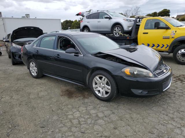 2G1WB5EK3B1331408 - 2011 CHEVROLET IMPALA LT BLACK photo 4