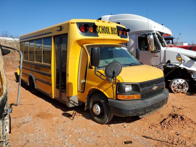 1GB3G3BGXC1103725 - 2012 CHEVROLET EXPRESS G3 YELLOW photo 1