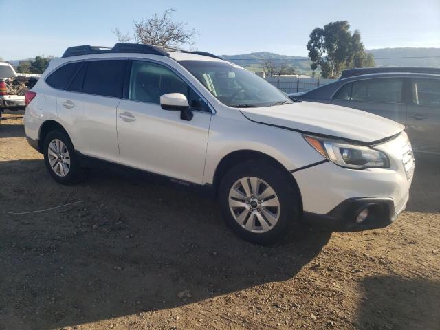 4S4BSACC4F3314543 - 2015 SUBARU OUTBACK 2.5I PREMIUM WHITE photo 4