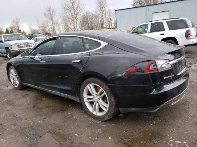 5YJSA1CN9DFP07382 - 2013 TESLA MODEL S Սև լուսանկար 2
