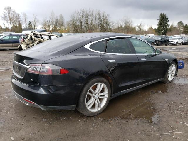 5YJSA1CN9DFP07382 - 2013 TESLA MODEL S Սև լուսանկար 3