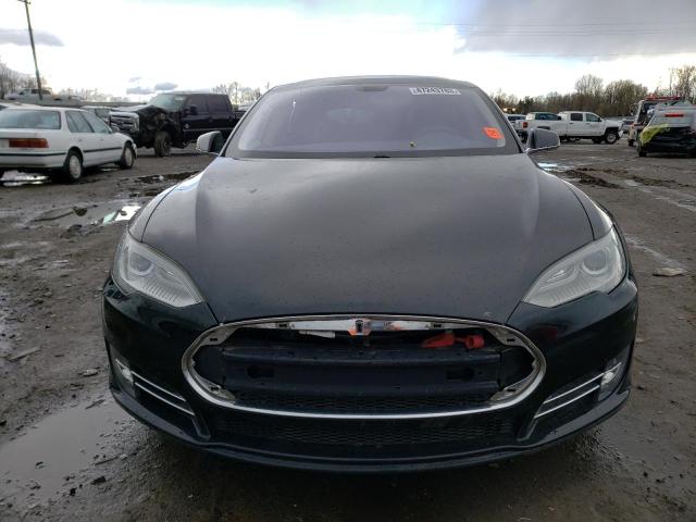 5YJSA1CN9DFP07382 - 2013 TESLA MODEL S Սև լուսանկար 5