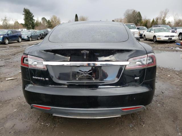 5YJSA1CN9DFP07382 - 2013 TESLA MODEL S Սև լուսանկար 6