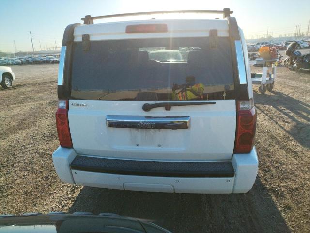 1J8HH58N46C145938 - 2006 JEEP COMMANDER LIMITED WHITE photo 6