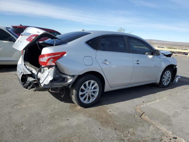 3N1AB7AP4KY455786 - 2019 NISSAN SENTRA S SILVER photo 3