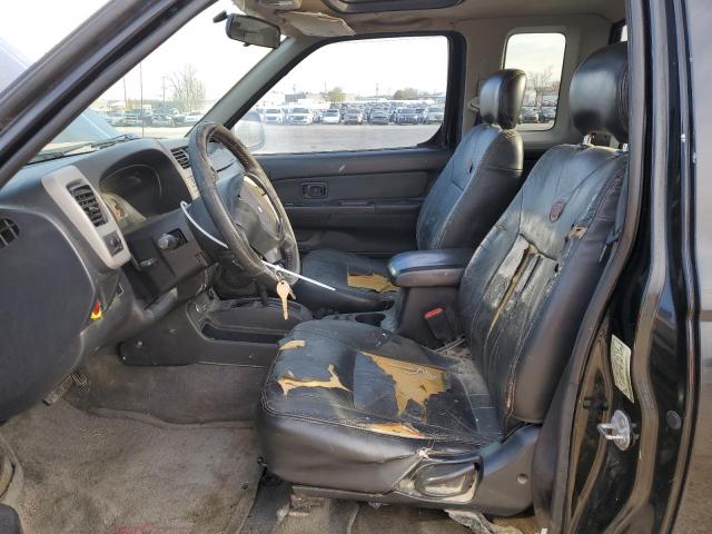 1N6MD26T91C390919 - 2001 NISSAN FRONTIER KING CAB SC BLACK photo 7
