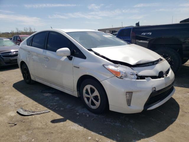 JTDKN3DU9F1938185 - 2015 TOYOTA PRIUS WHITE photo 4