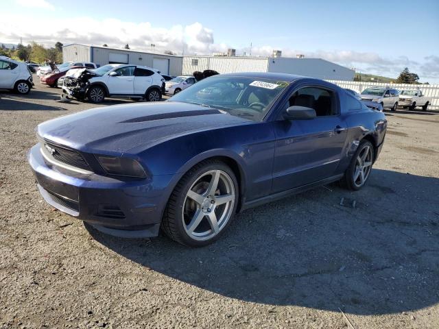 1ZVBP8AM3C5247781 - 2012 FORD MUSTANG BLUE photo 1